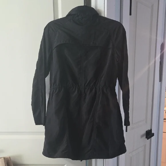 Velocity Black Utility/Rain Jacket for Women - Picture 3 of 3